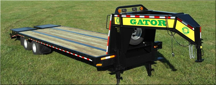 GOOSENECK TRAILER 30ft tandem dual - all heavy-duty equipment trailers special priced  Brunswick County,  North Carolina